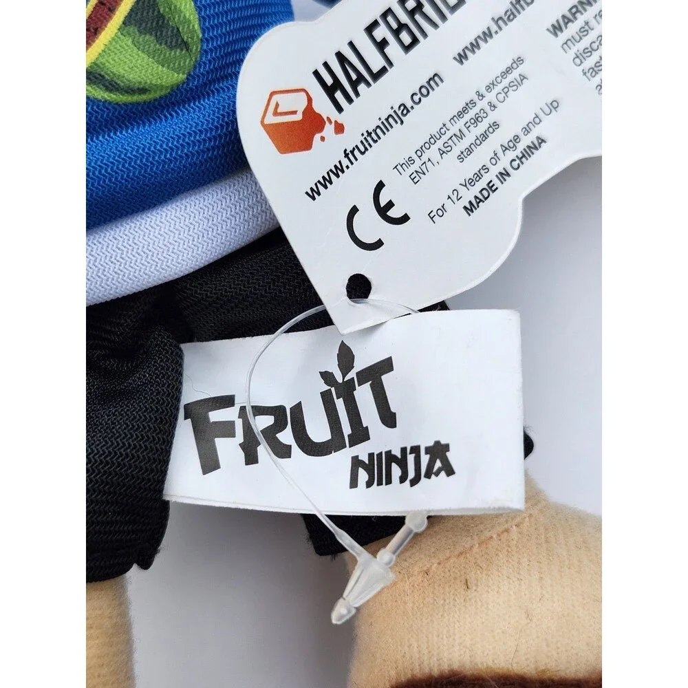 NWT! Fruit Ninja Sensei Halfbrick Toyfoundry Plush  9